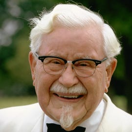 colonel harland sanders, kentucky fried chicken