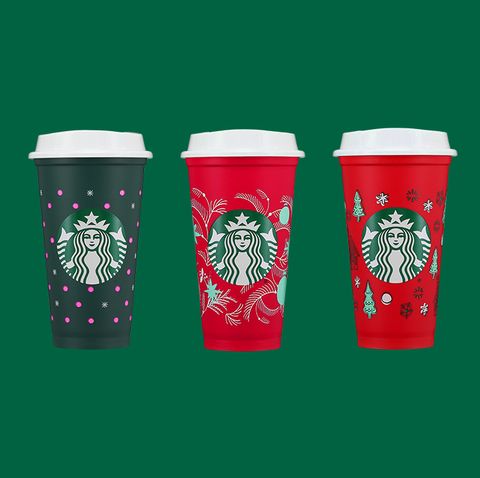starbucks 2022 holiday cup designs for hot coffee