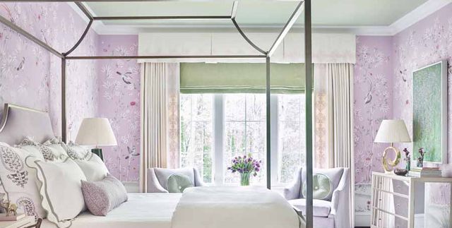 Mauve & Grey  Lavender color scheme, Bedroom paint colors, Color