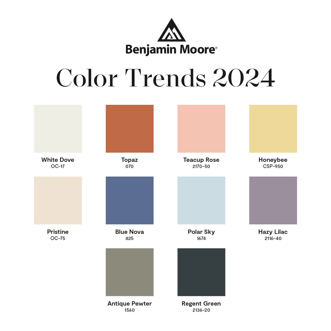 Paint Colors 2025 Leila Gemma