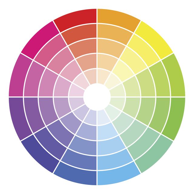 Color wheel - illustration