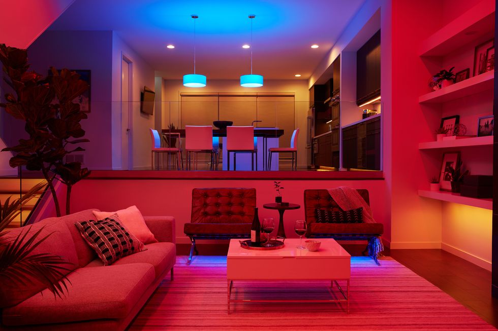 Smart Home Lighting for Enterntainment Room