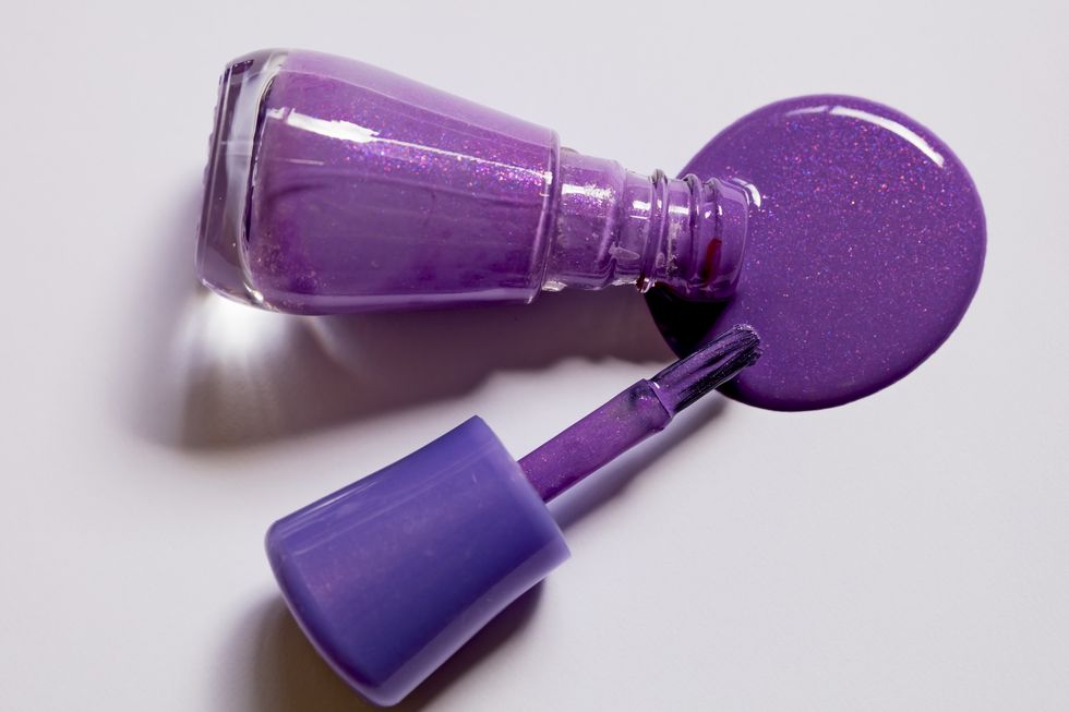 Purple, Violet, Material property, Nail polish, Cosmetics, 