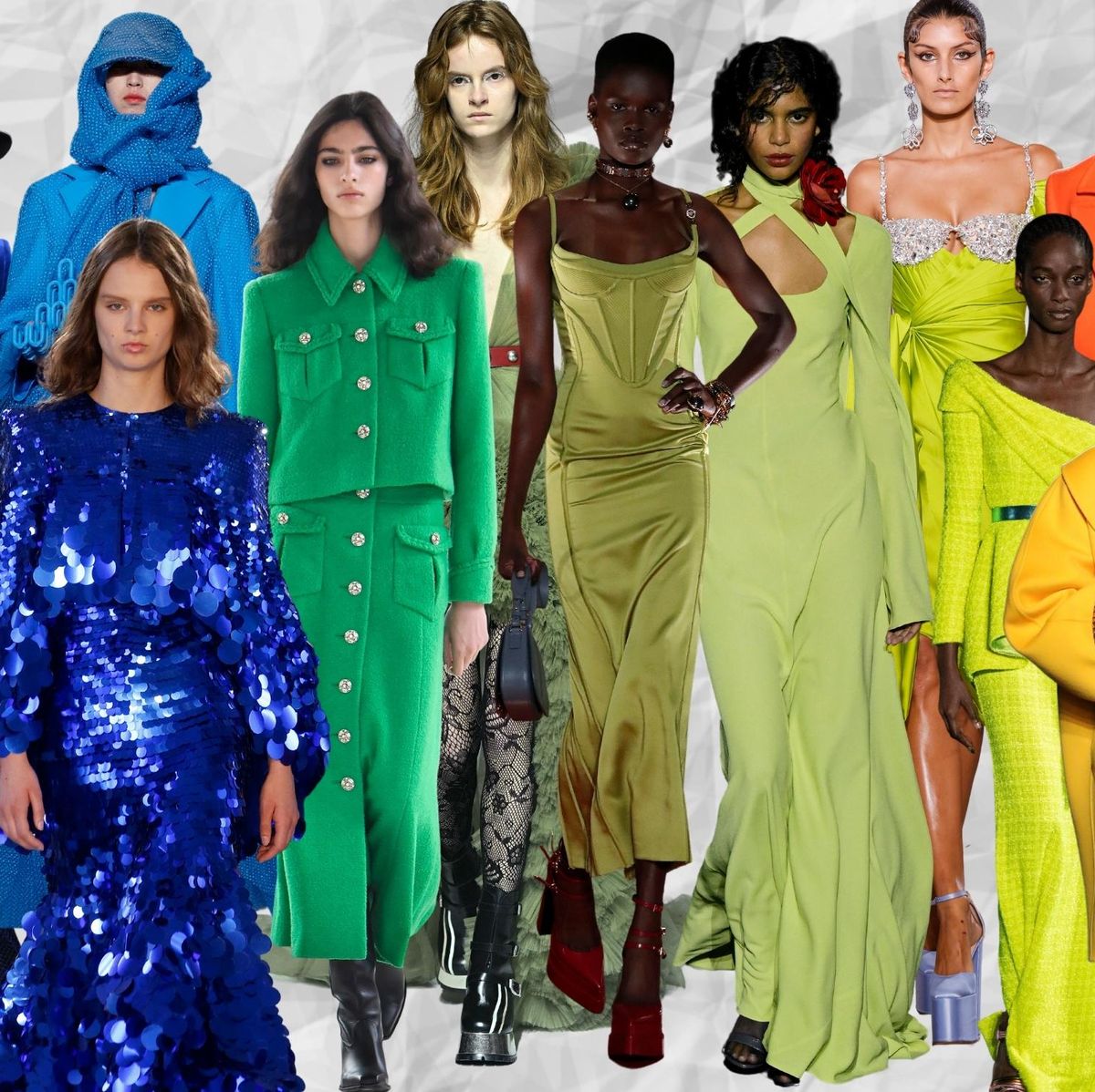 15 colores tendencia en vestidos de fiesta para otoño-invierno 2023-2024 