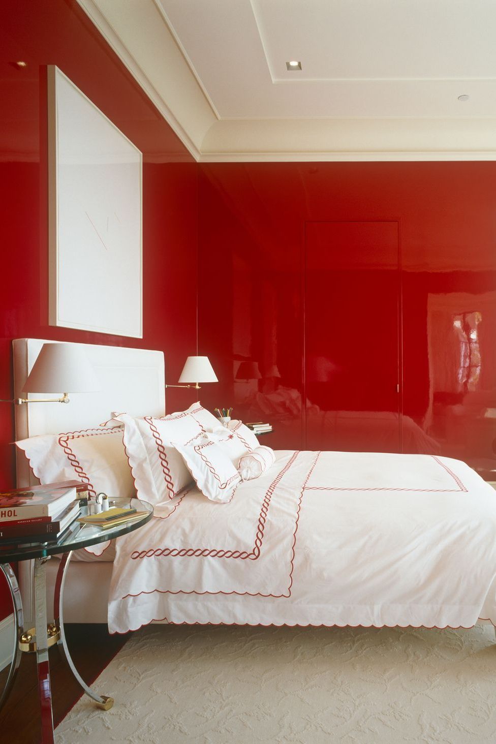 red bedrooms