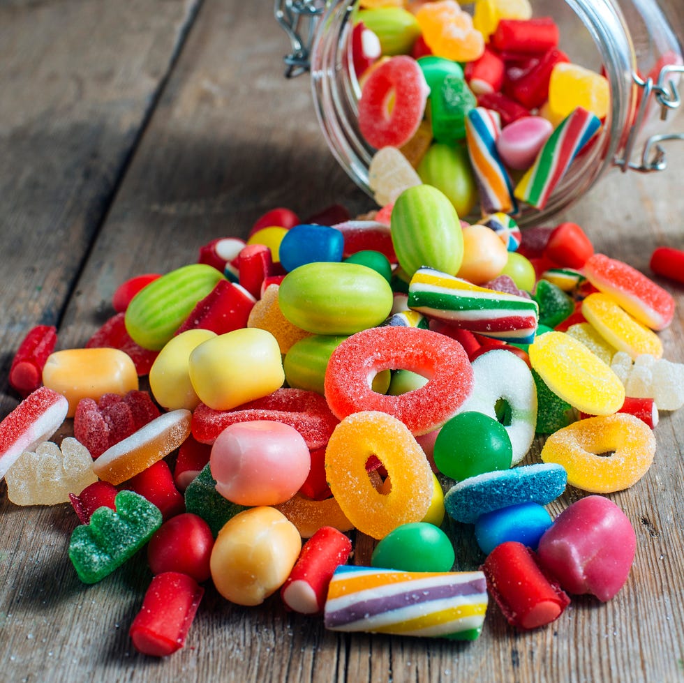 Colorful candy gum Colorful candy gum