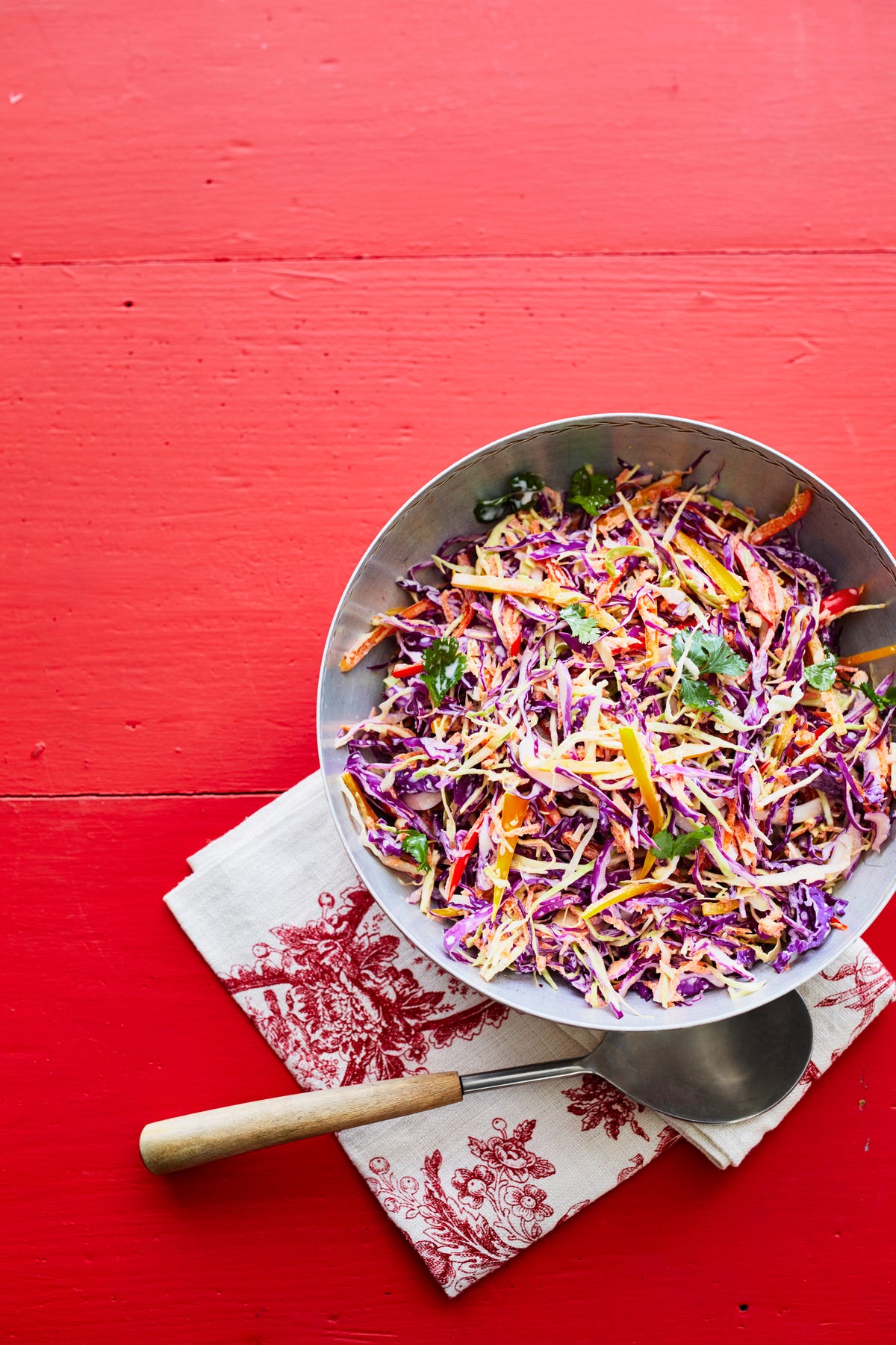 This Rainbow-Hued Coleslaw Is a Thing of Beauty