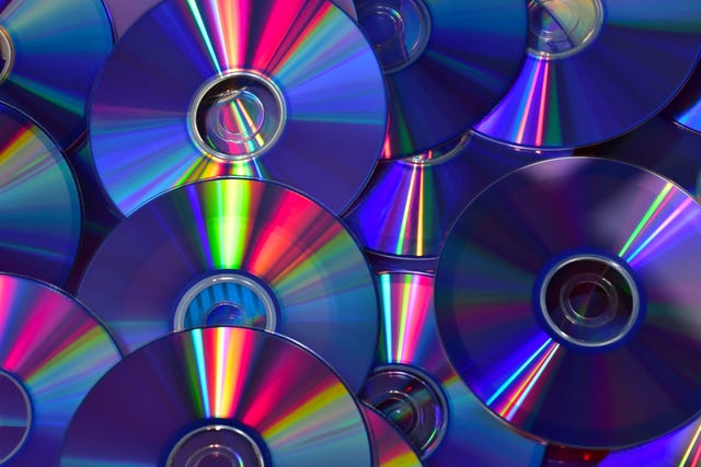 garage sale benefits - cd collection