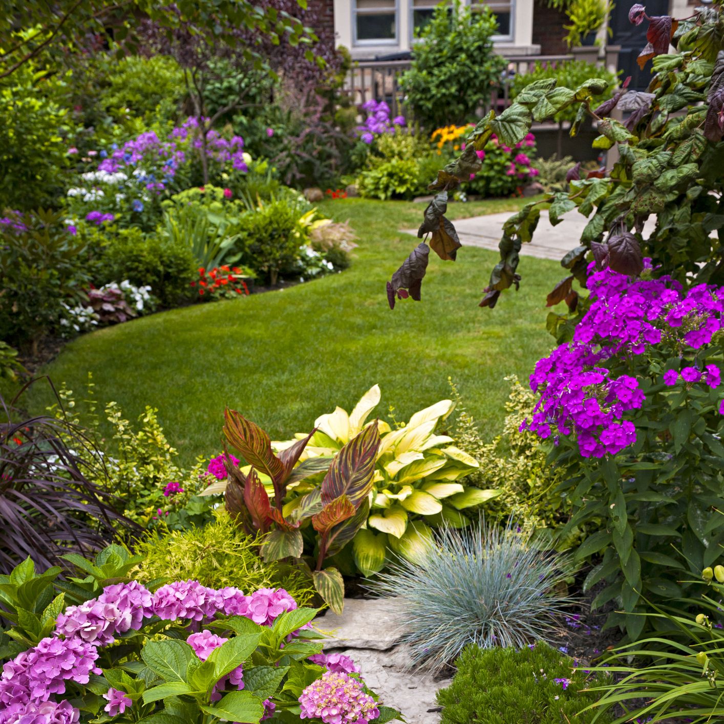 square flower bed ideas