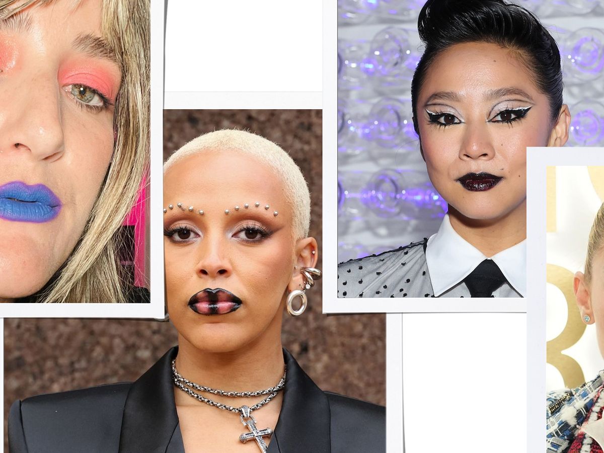 Colorful Lipstick Trend 2023: Black, Blue, Weird Girl Lips