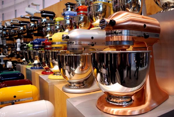 colorful new mixers by kitchenaid are di