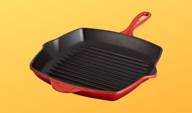 Le Creuset 10.25 Square Cast Iron Skillet Grill