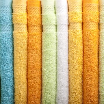 colorful towels