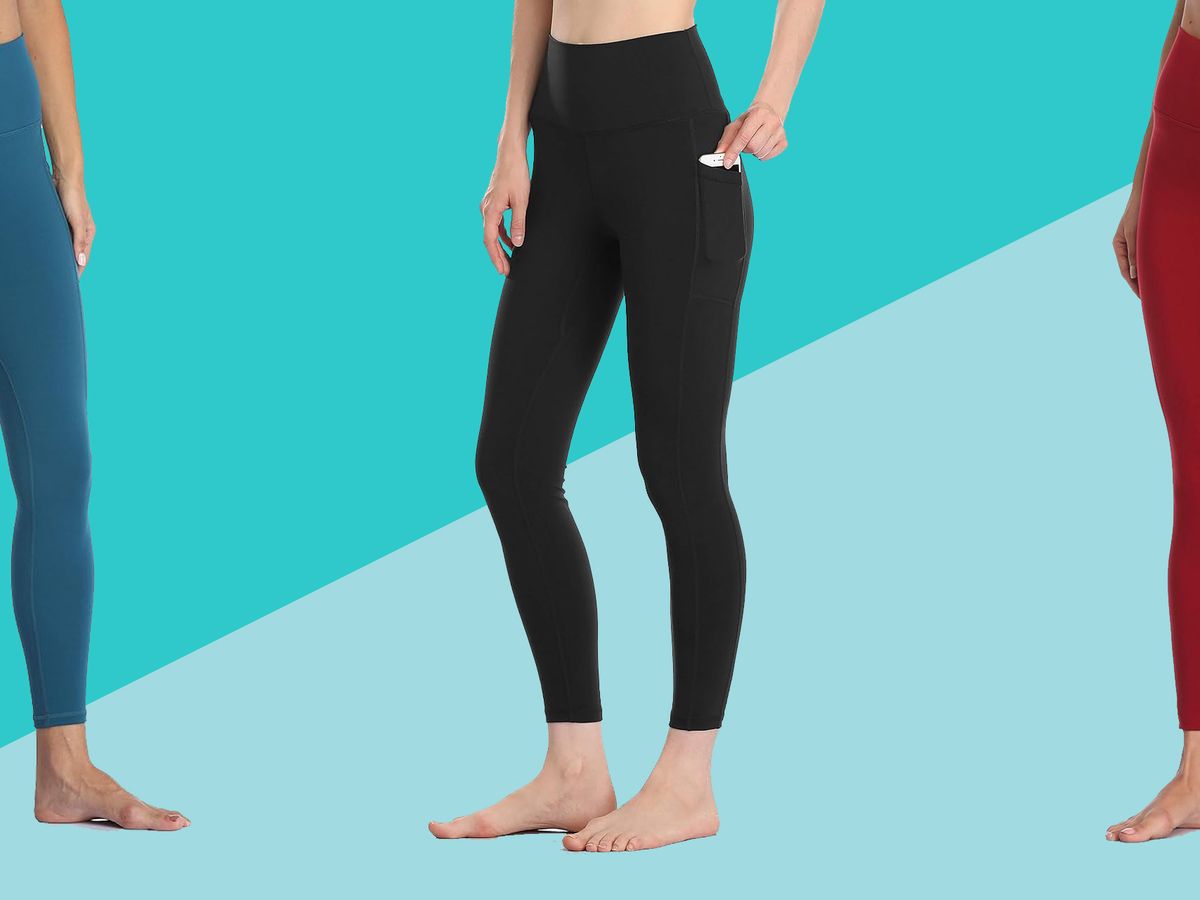Colorfulkoala Womens High Waisted Tummy Control Workout Leggings 7/8 Length  Yoga Pants