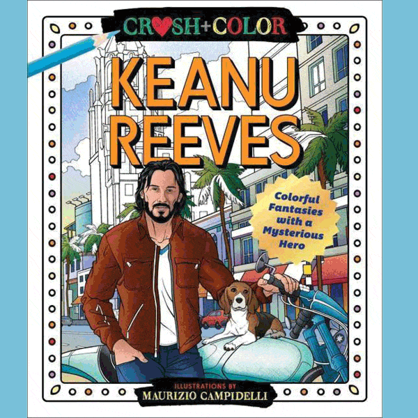 coloring books featuring keanu reeves, idris elba, and jason momoa