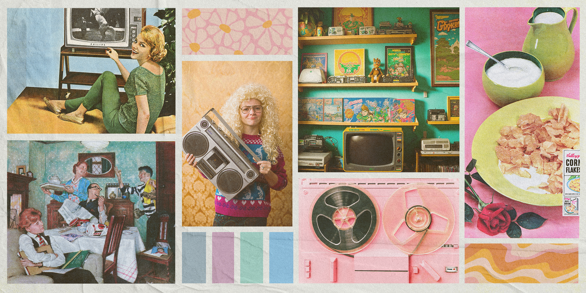 10 Vintage Color Palettes Inspired by the Decades