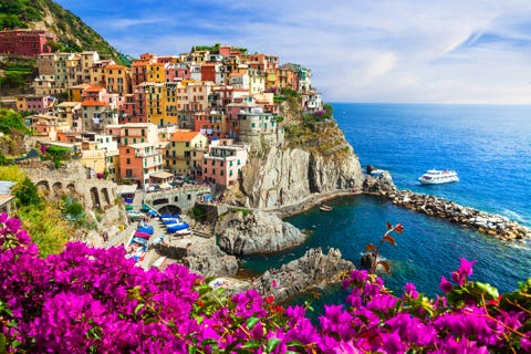 colors of italy series manarola village  cinque terre