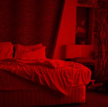 luz roja habitación