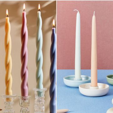 colourful candles for the home