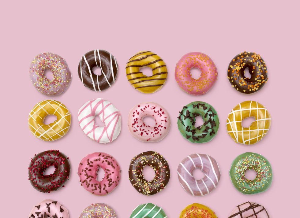 colourful doughnuts
