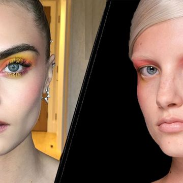 Colourful makeup trend