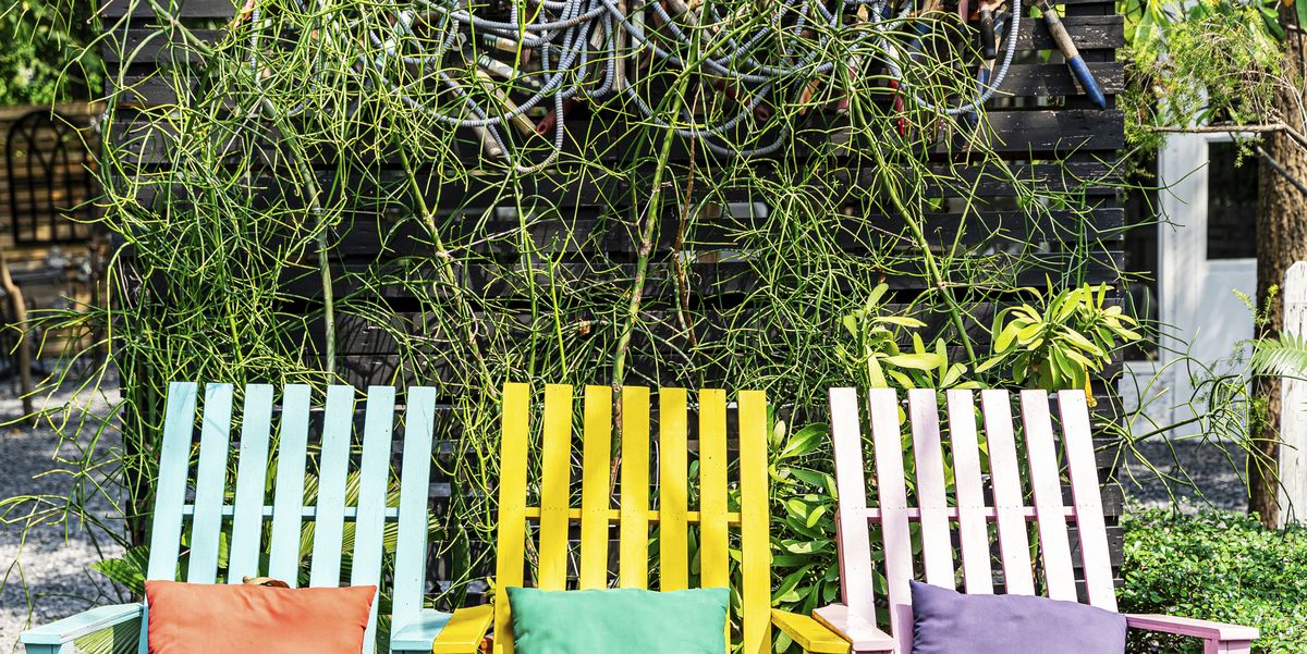 Colourful Gardens Ideas: Furniture, Accessories and Plants