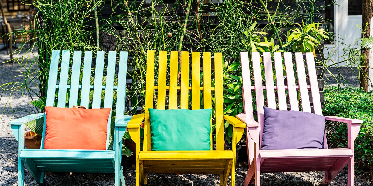 Colourful Gardens Ideas: Furniture, Accessories and Plants