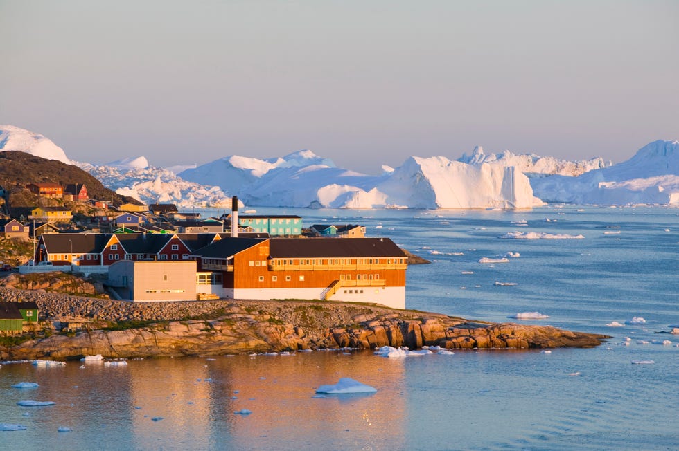 groenlandia, ilulissat casas