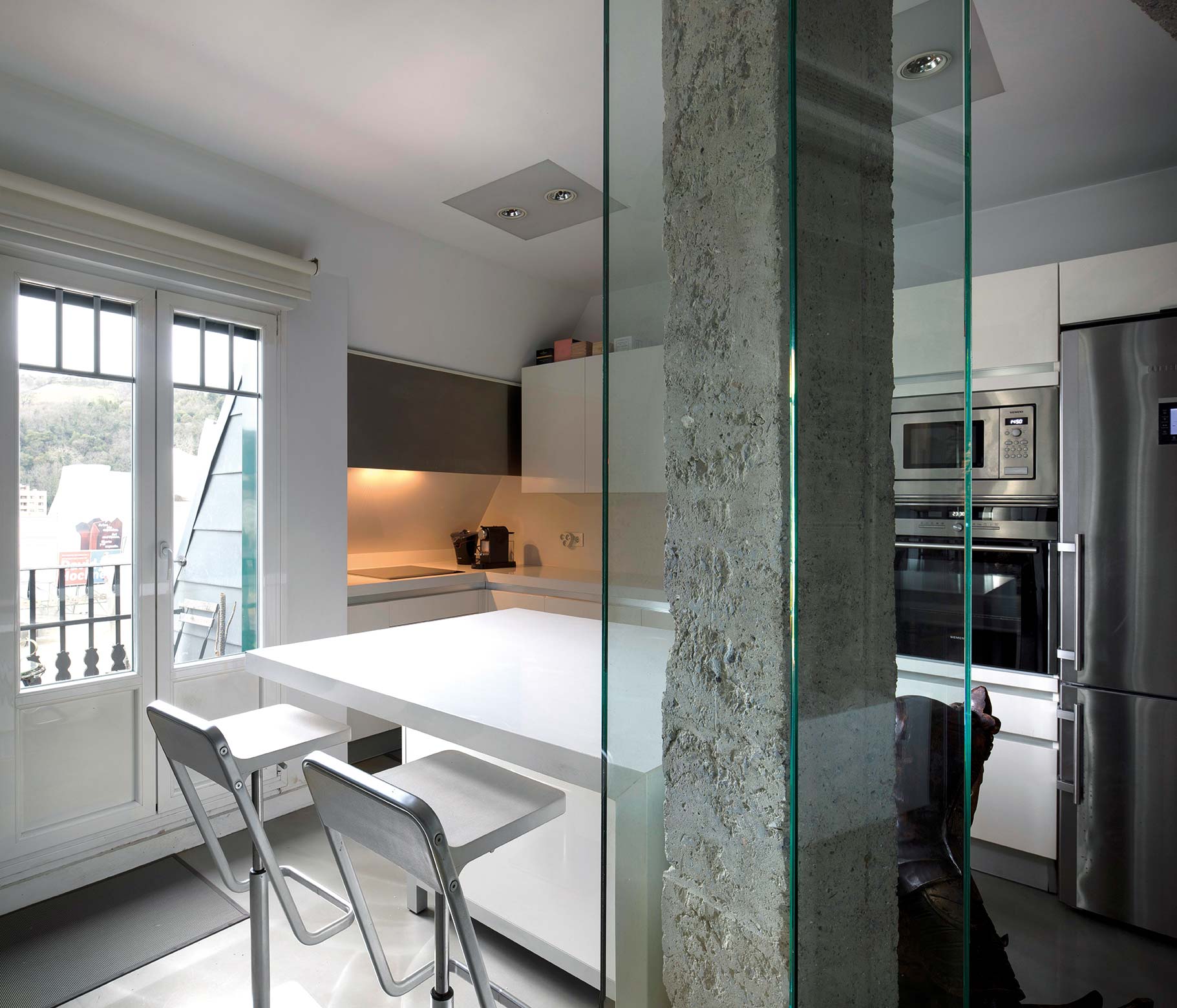 cocina de estilo industrial