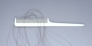 Hair in comb