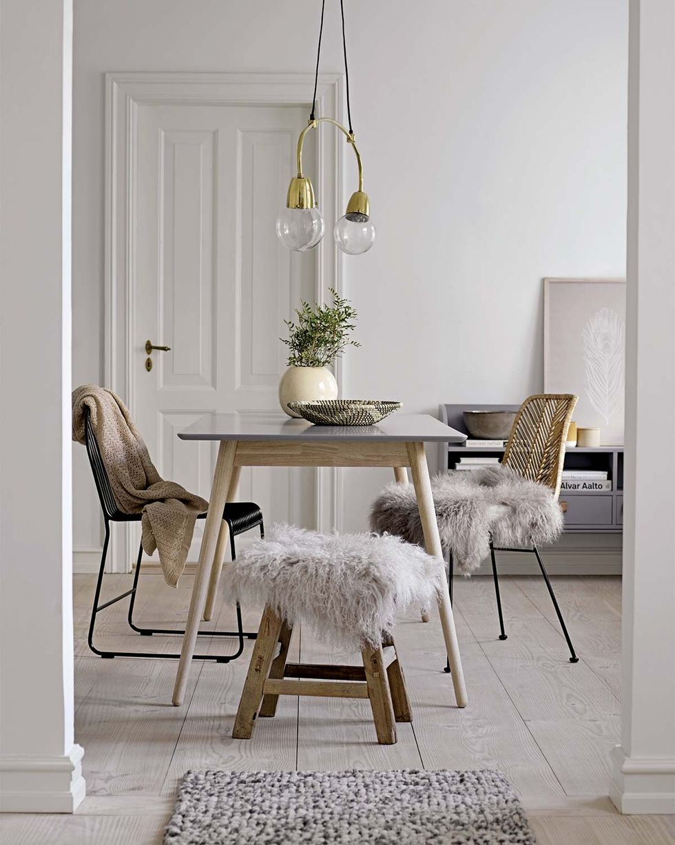 modern nordic style dining room