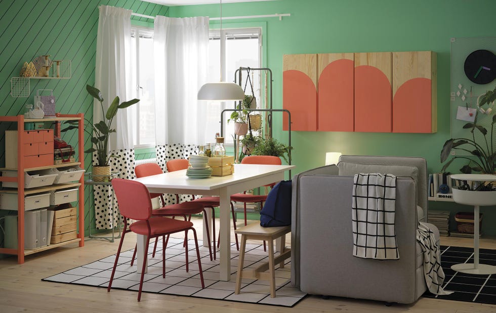 Comedor de colores, de IKEA