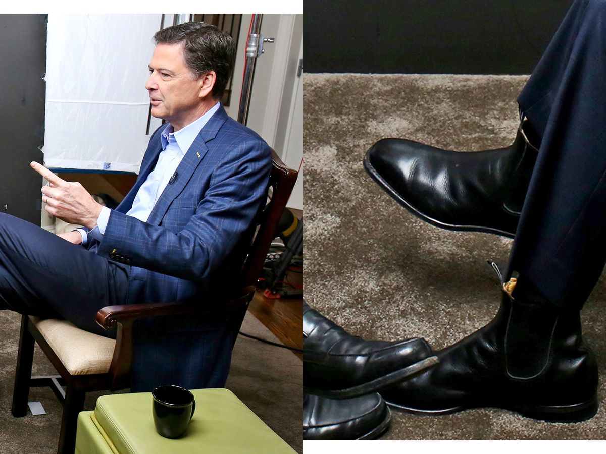 James Comey's 20/20 Was Boots Were Very Good