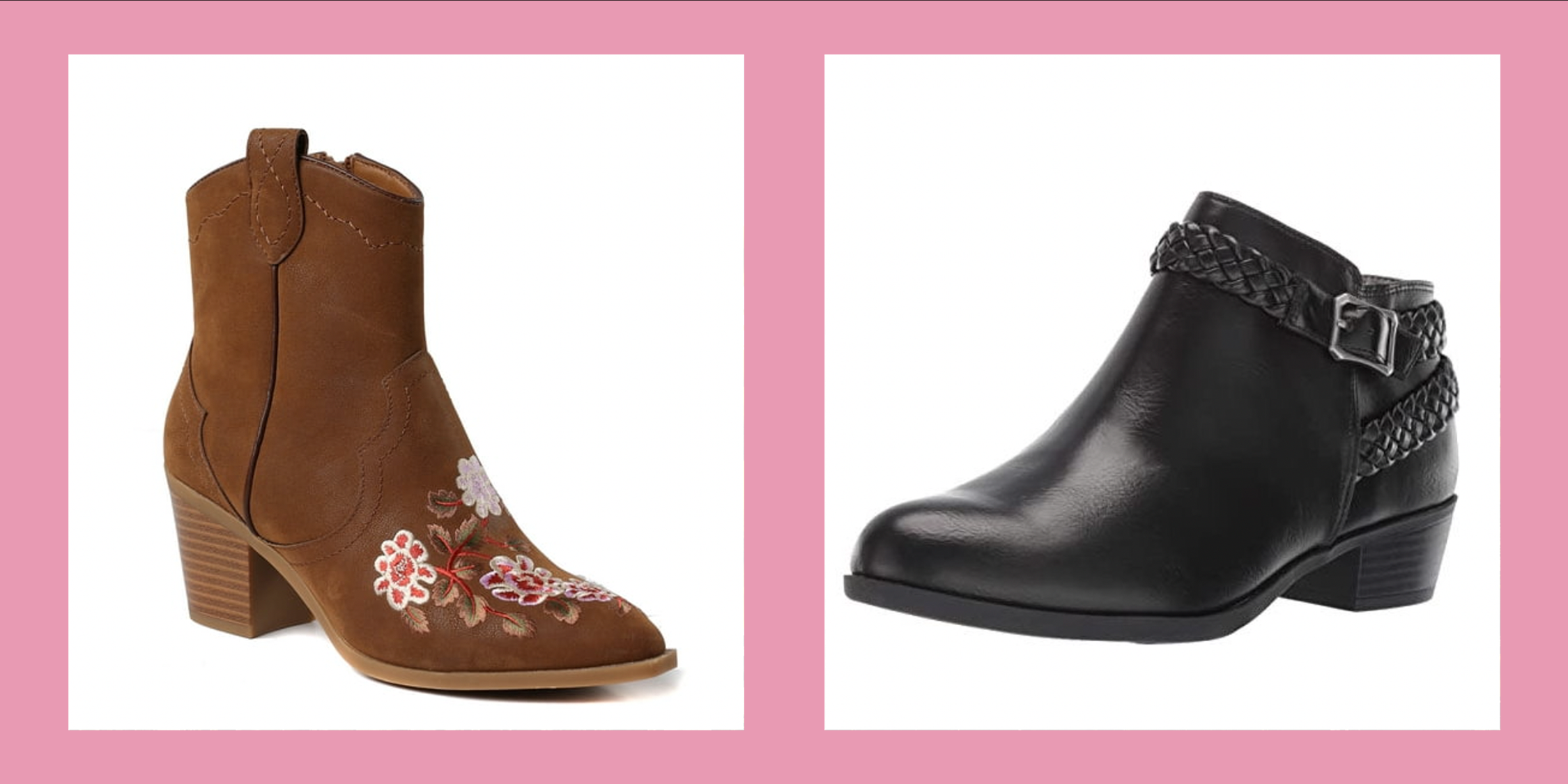 2023 Autumn-winter Genuine Suede Low Heel/chunky Heel Booties, Brown -  Elastic & Comfortable Ankle Socks Shoe | SHEIN