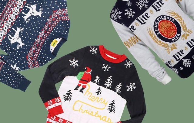 Miller light hot sale christmas sweater