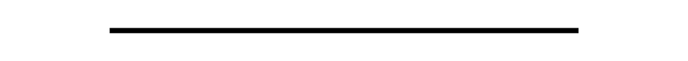 black horizontal line on a white background used as a separator