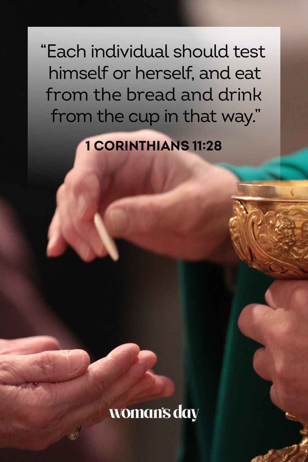 communion scripture 1 corinthians 11 28