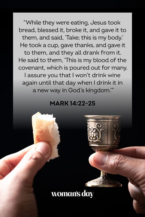 communion scripture mark 14 22 25