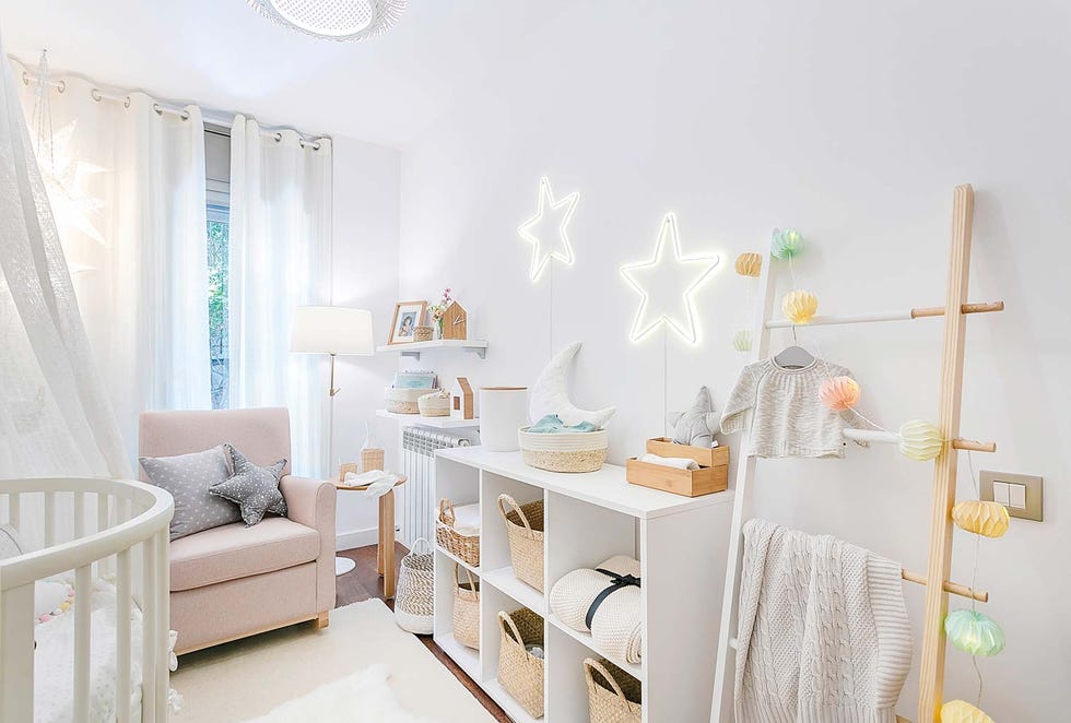 Cómoda blanca infantil
