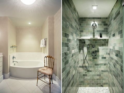 Bathroom, Room, Property, Tile, Interior design, Floor, Ceiling, Building, Wall, House, 
