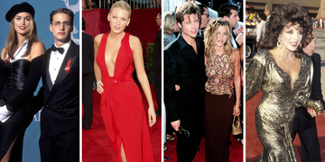 Red carpet, Carpet, Clothing, Dress, Event, Suit, Hairstyle, Flooring, Premiere, Formal wear, 