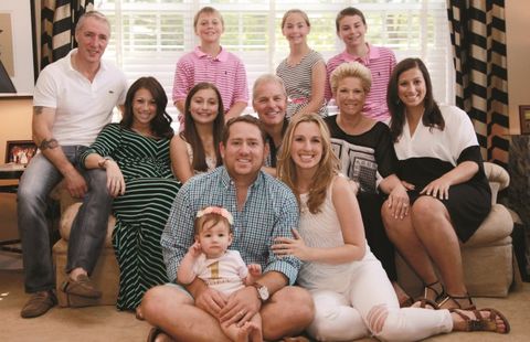 Joan Lunden and family