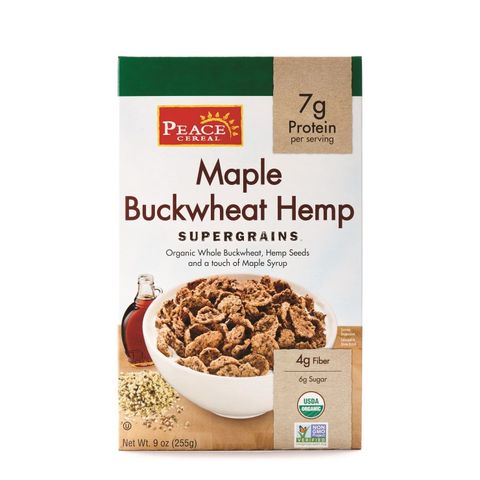 Peace Cereal Maple Buckwheat Hemp Supergrains