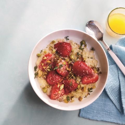 Strawberry-Thyme Millet Bowl