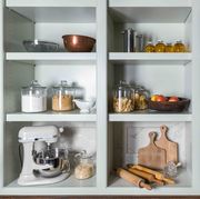kitchen pantry shelves