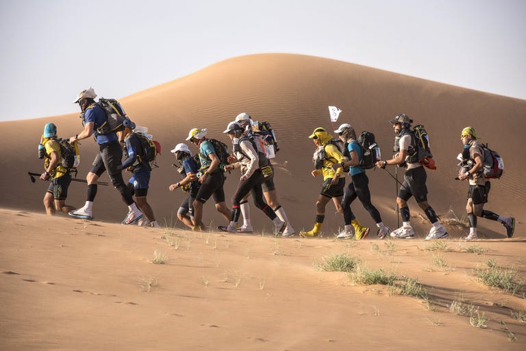 marathon morocco sables sand