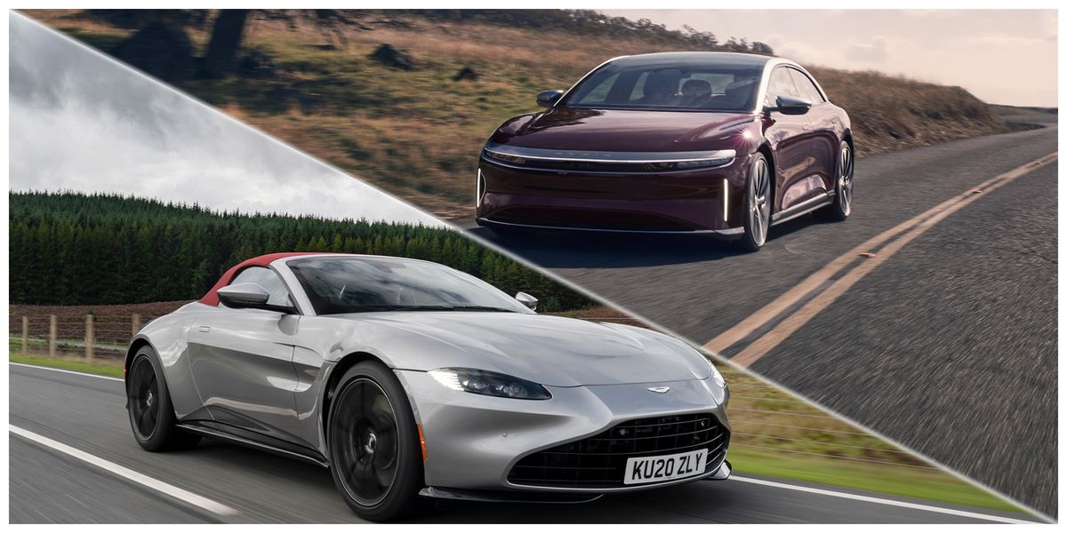 Aston Martin and Lucid Is an Odd Pairing That Just Might Work
