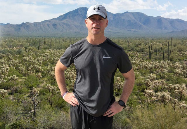 Secret Service Agent Rod Wellman at the Javelina Jundred 100K.