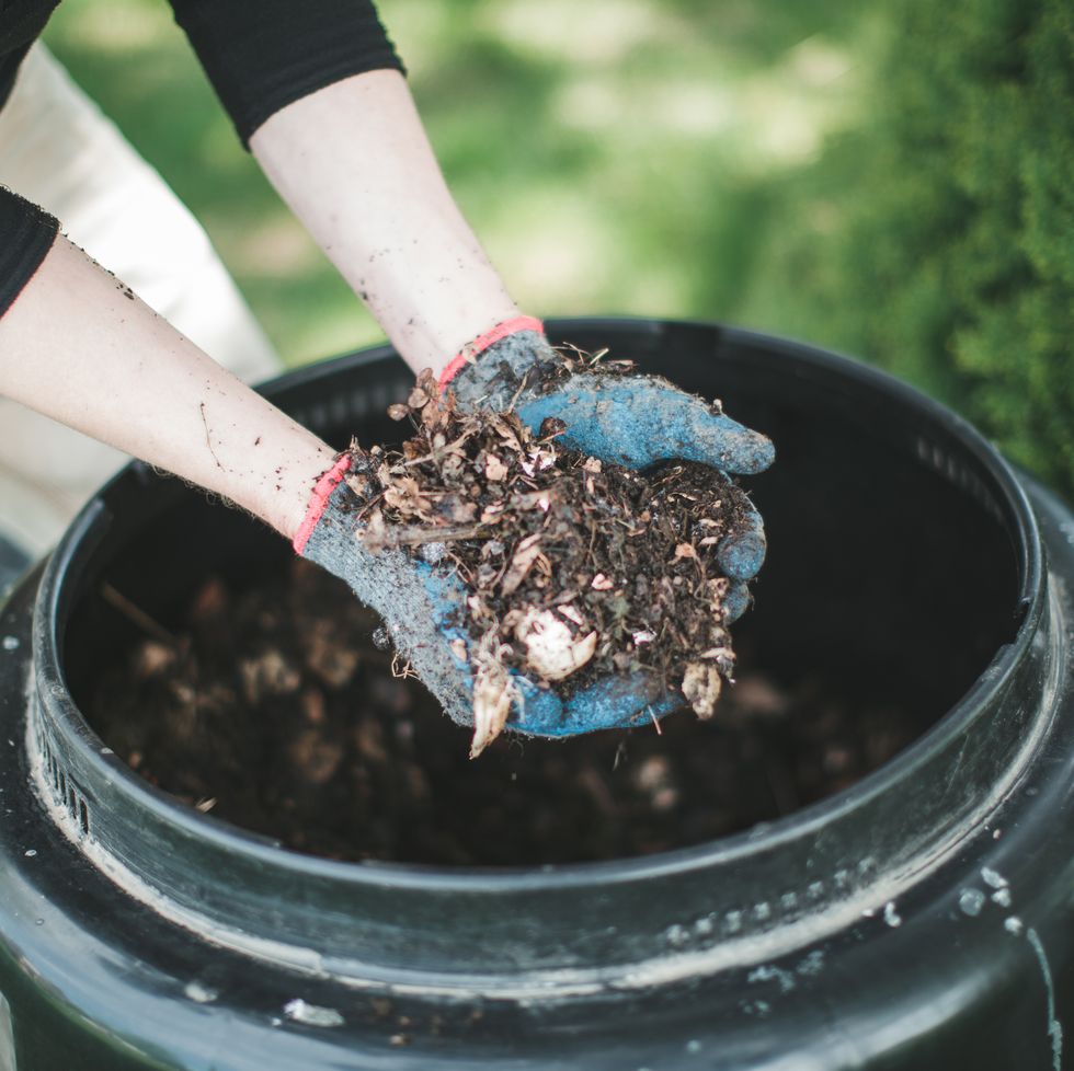 using compost