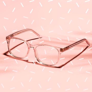 glasses usa computer blue blocking glasses on pink backdrop